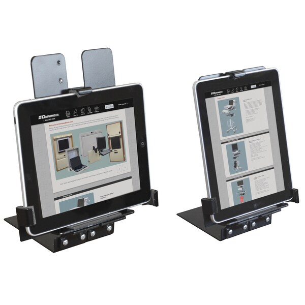 Pole Mounted Tablet Tablet Holder for 1.25" Column
